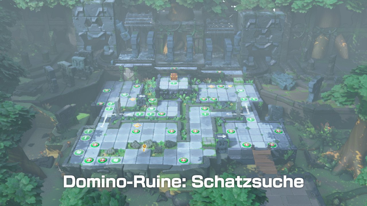 Domino-Ruine: Schatzsuche