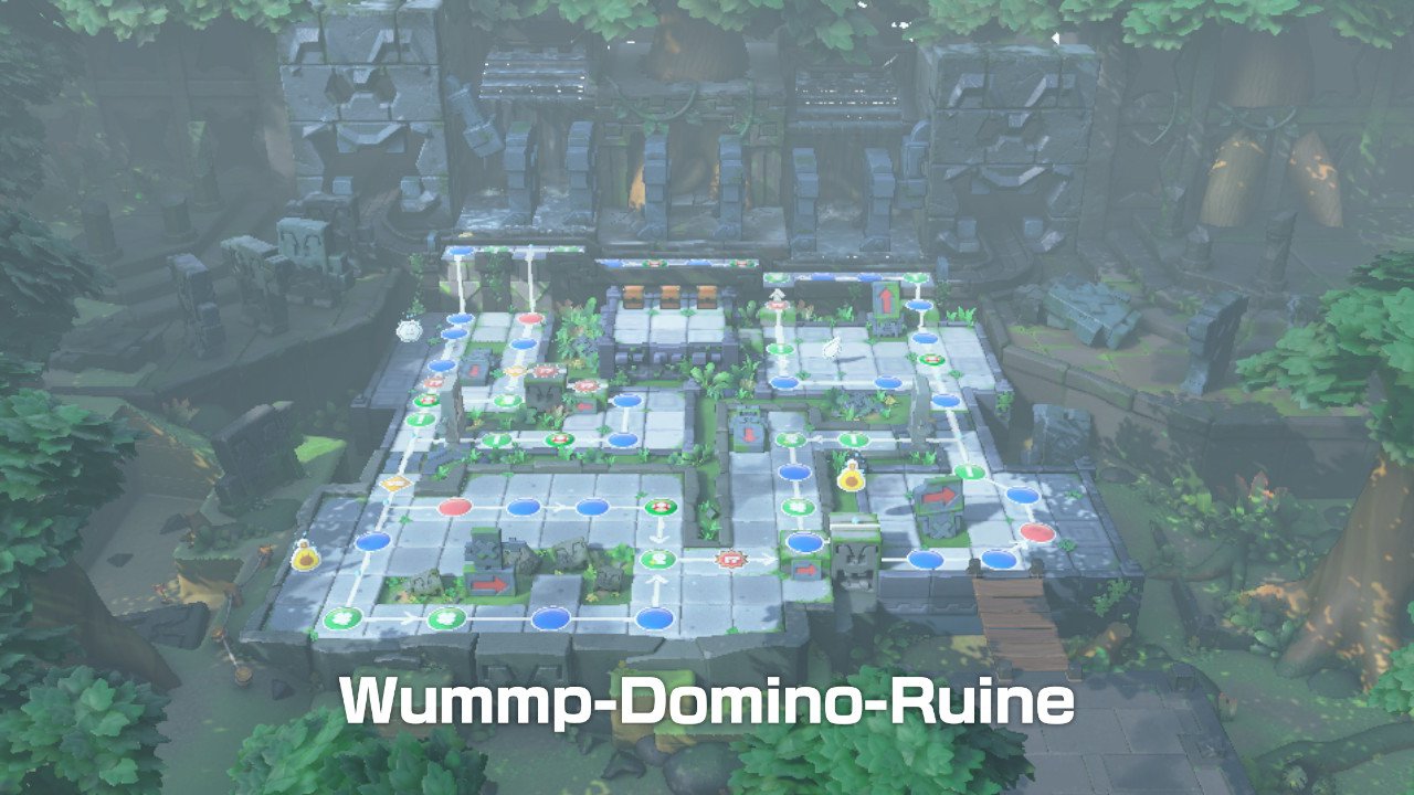 Wummp-Domino-Ruine